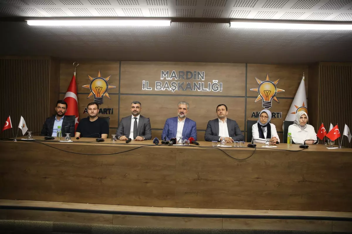 AK Parti İstanbul İl Başkanı Osman Nuri Kabaktepe'den Mardin'de birlik ve beraberlik vurgusu Açıklaması