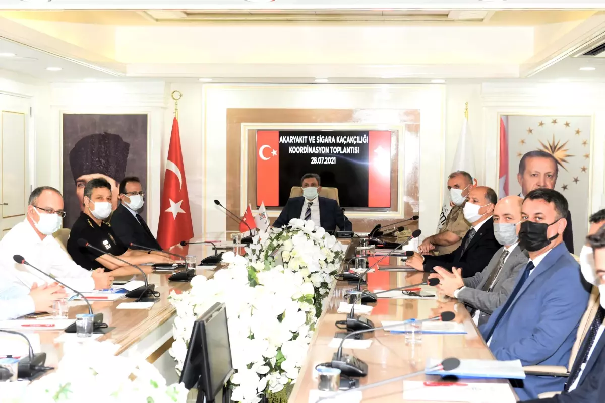 Akaryakıt ve Sigara Kaçakçılığı Koordinasyon Toplantısı Gerçekleştirildi
