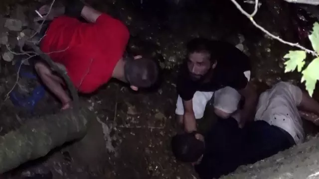 Arkadaşlarıyla alkol alırken 4 metre yükseklikten dereye düştü