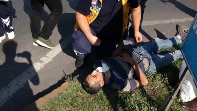 Son dakika haberi | Babasını hastaneye götürmek isterken kaza yaptı