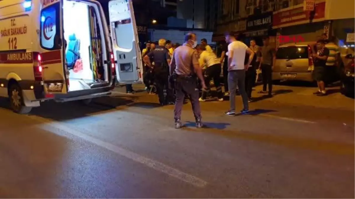 Barda çıkan silahlı kavga sokağa döküldü 3 yaralı