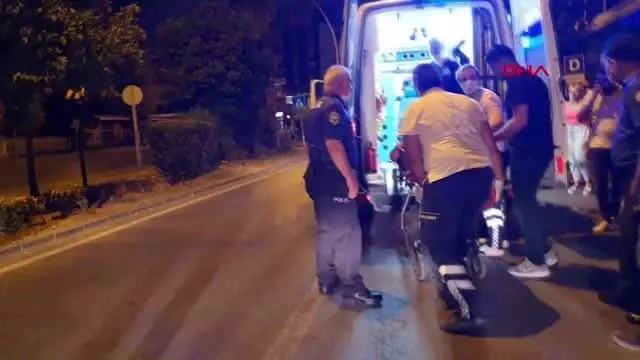 Barda çıkan silahlı kavga sokağa döküldü 3 yaralı