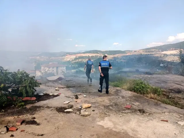 Son dakika... Bilecik'te makilik alanda yangın