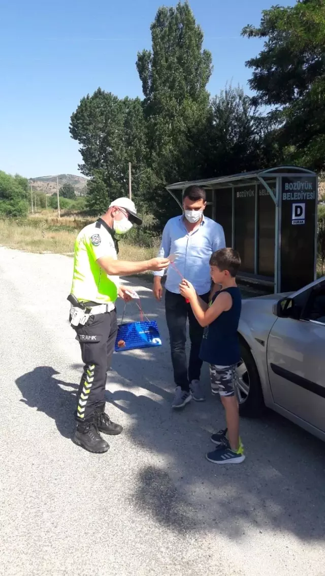 Bozüyük'te bayram tatili süresince trafik denetimleri
