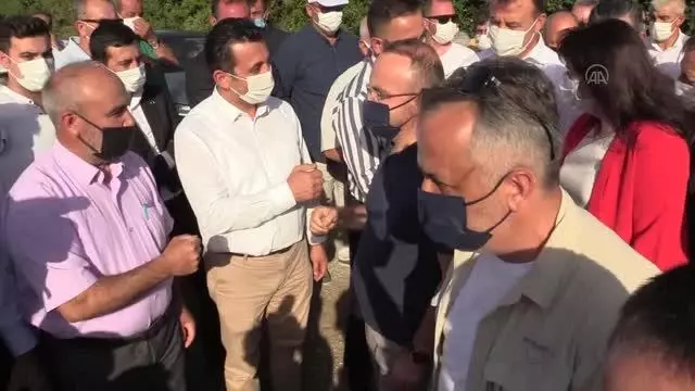 ÇANAKKALE - AK Parti'li Turan, AB coğrafi işaret tescilli Bayramiç beyazı hasadına katıldı