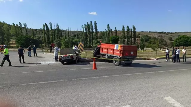 Çorum'da trafik kazası: 1 ölü, 4 yaralı