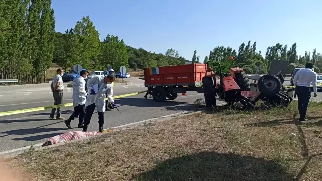Çorum'da trafik kazası: 1 ölü, 4 yaralı