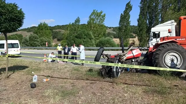 Çorum'da trafik kazası: 1 ölü, 4 yaralı