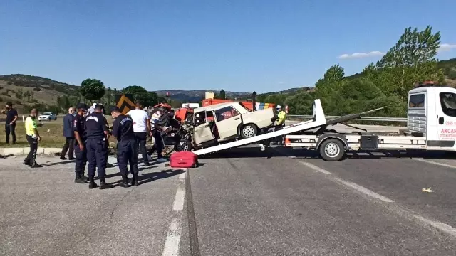 Çorum'da trafik kazası: 1 ölü, 4 yaralı
