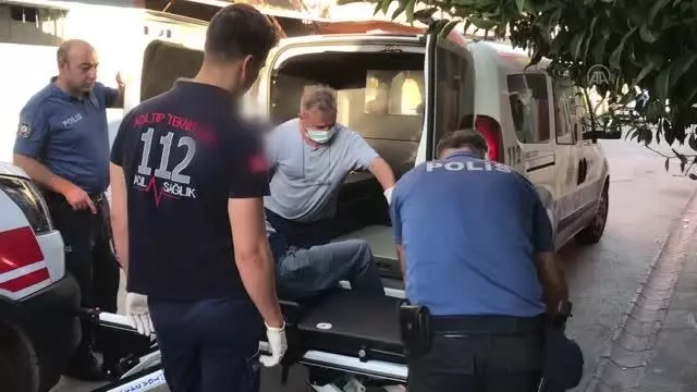 Hırsızlık şüphelisi kaçmak istediği sırada bileği kırılınca yakalandı