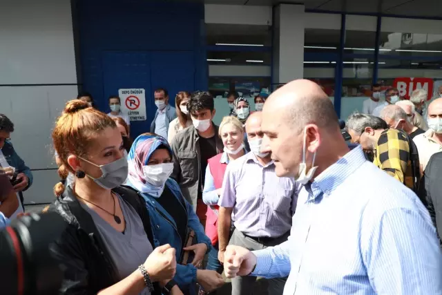 İçişleri Bakanı Süleyman Soylu, Arhavi'de ilçe halkına hitap etti: (1)
