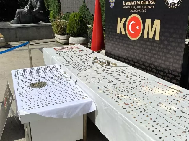İstanbul'da antik dönemlere ait binlerce tarihi eser yakalandı