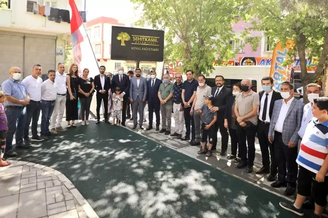 Kemal Bağcı Parkı, yeniden hizmete sunuldu