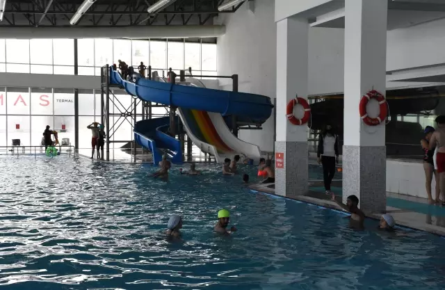 Kırşehir'deki termal turizm tesisi işletmecilerinin yüzü normalleşme ile güldü