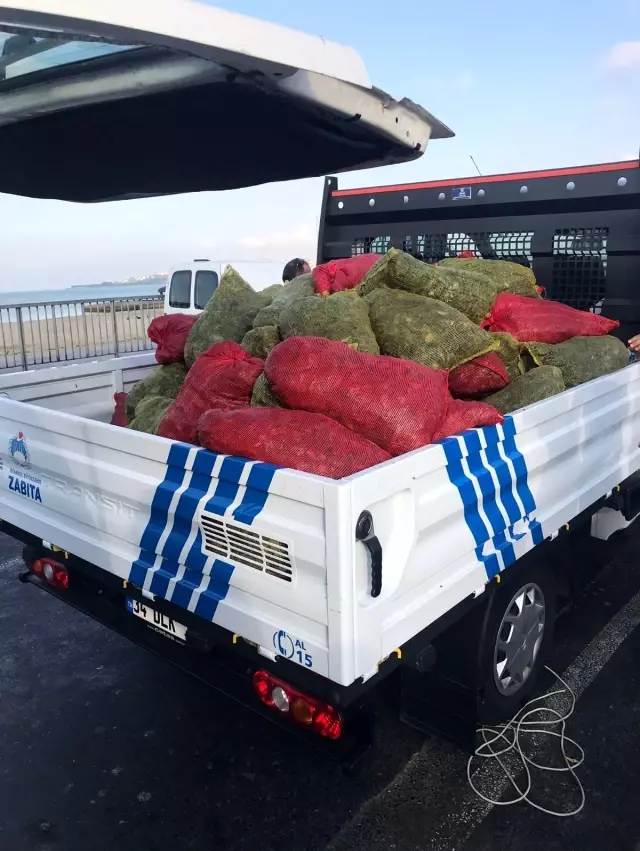 Son dakika haberleri... Küçükçekmece'de kaçak midye avcılığına operasyon