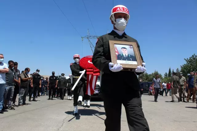 Kuzey Irak şehidi son yolculuğuna uğurlandı
