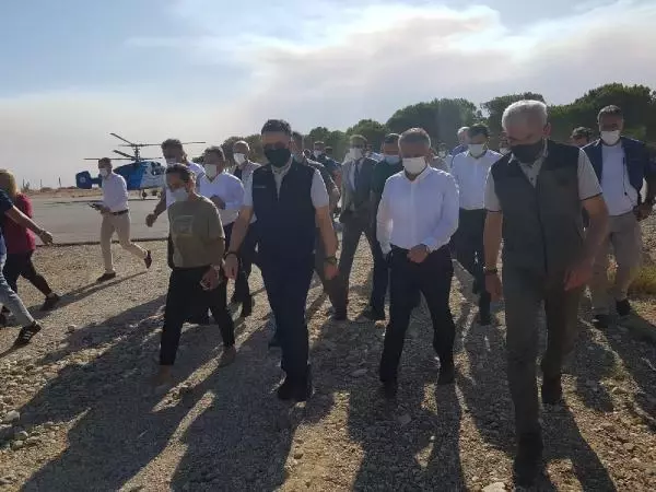 Manavgat'ta 4 ayrı noktada orman yangını (7)