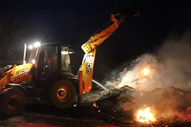 Son dakika haberi | Manavgat yangınında içleri yakan görüntü
