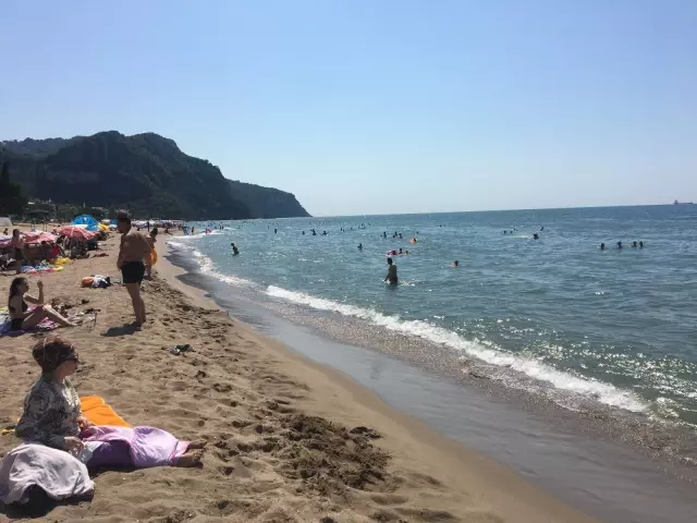 Mavi bayraklı İnkumu plajında boğulma vakası yaşanmadı