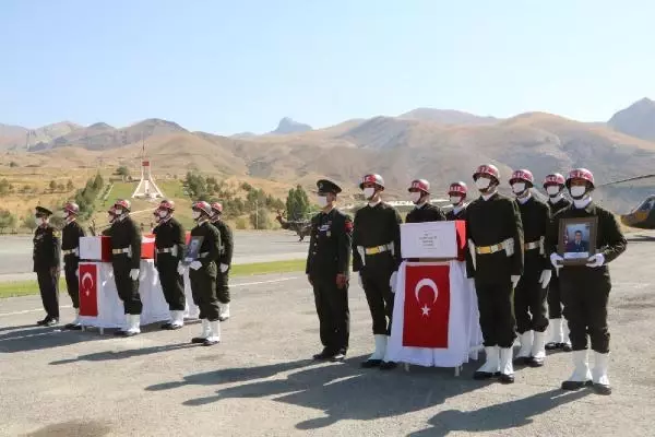 Son dakika haberleri! ŞEHİT TEĞMEN VE UZMAN ÇAVUŞ, MEMLEKETLERİNE UĞURLANDI