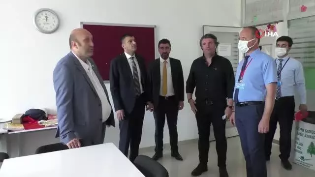 SODİMER Başkanı Eraslan'dan Iğdır Bahçeşehir Koleji'ne ziyaret