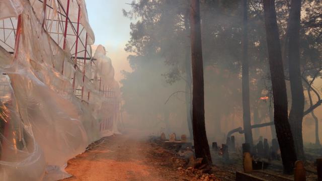 Son Dakika: Manavgat'ta 4 ayrı noktada orman yangını çıktı! Alevler yerleşim yerlerine ulaştı, devlet hastanesi boşaltıldı