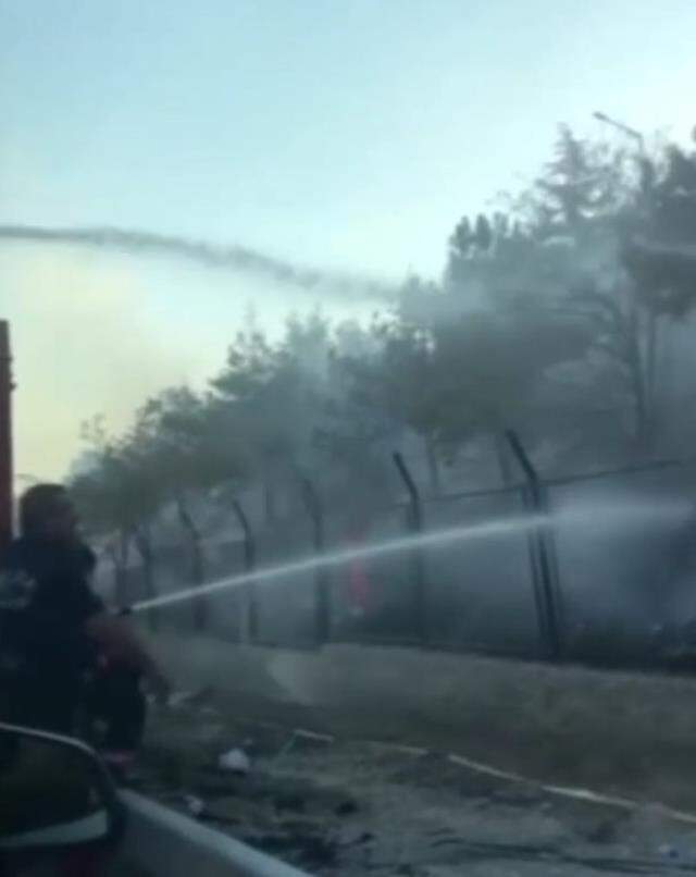 Topçu ve Füze Okulu Komutanlığı'na sabotaj girişimi! Kışlayı yakmaya çalıştı