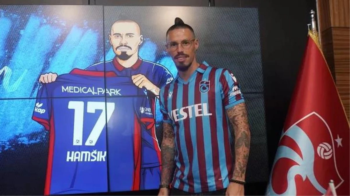 Trabzonspor'un yıldızı Hamsik'e doğum gününde hediye edilen lüks spor