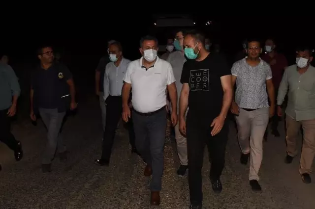 Marmaris'te çıkan orman yangınına müdahale ediliyor