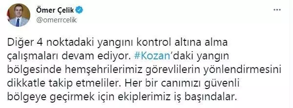 AK Parti'li Çelik: Görevlilerimizin yönlendirmelerine tam uyulmalı