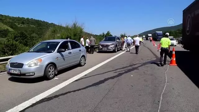 Son dakika haber! Anadolu Otoyolu'nda zincirleme trafik kazası: 3 yaralı