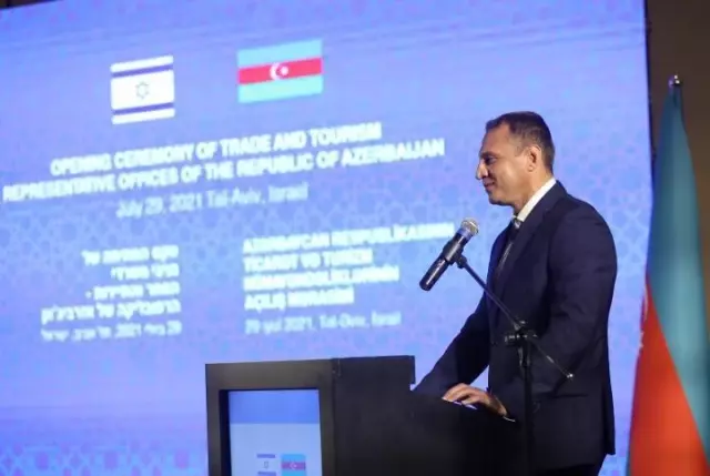 Azerbaycan, İsrail'de ticari temsilcilik ofisi açtı