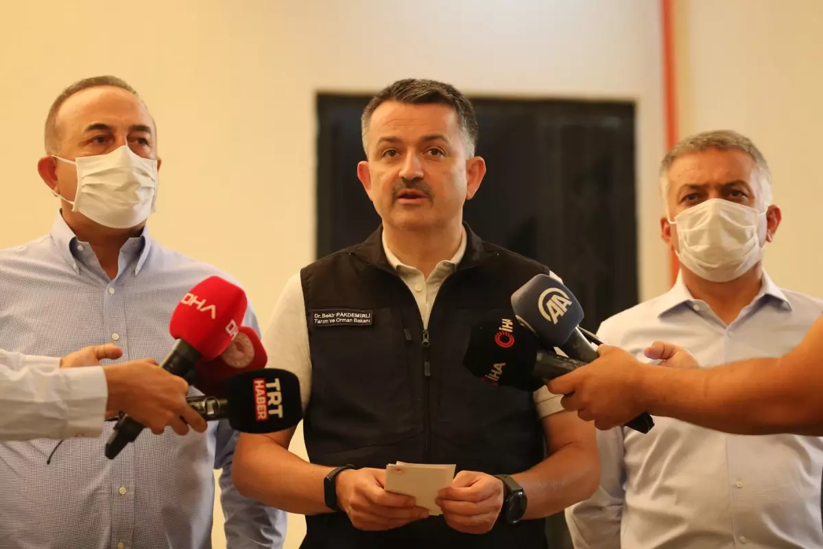 Son dakika haberi: Bakan Pakdemirli: '(Orman yangınları) Vatandaşlarımız uyarıları mutlaka dikkate alsınlar, uyarıları boşa yapmıyoruz.