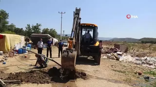 Burhaniye Belediyesi, Düdüklü kaçağına el attı