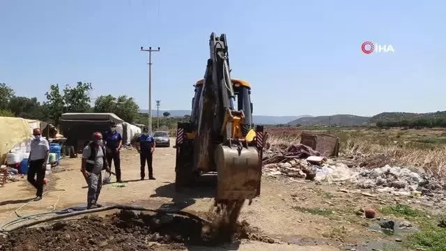 Burhaniye Belediyesi, Düdüklü kaçağına el attı