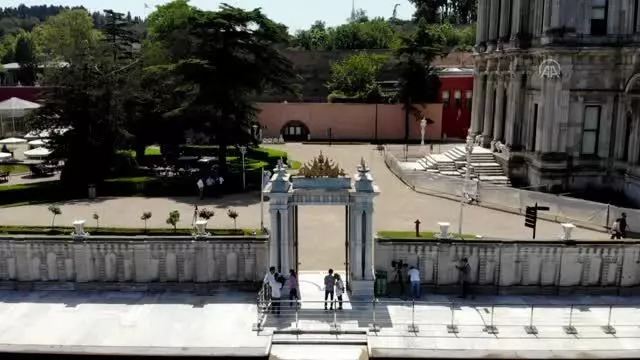 (DRONE) Beylerbeyi Sarayı'nın 113 metrelik rıhtımı ziyarete açıldı