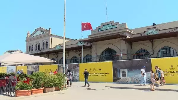 İSTANBUL-ESKİ KADIKÖY HAL BİNASI'NDA RESTORASYON TARTIŞMASI