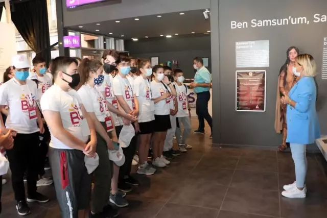 Gençler Samsun'u keşfediyor