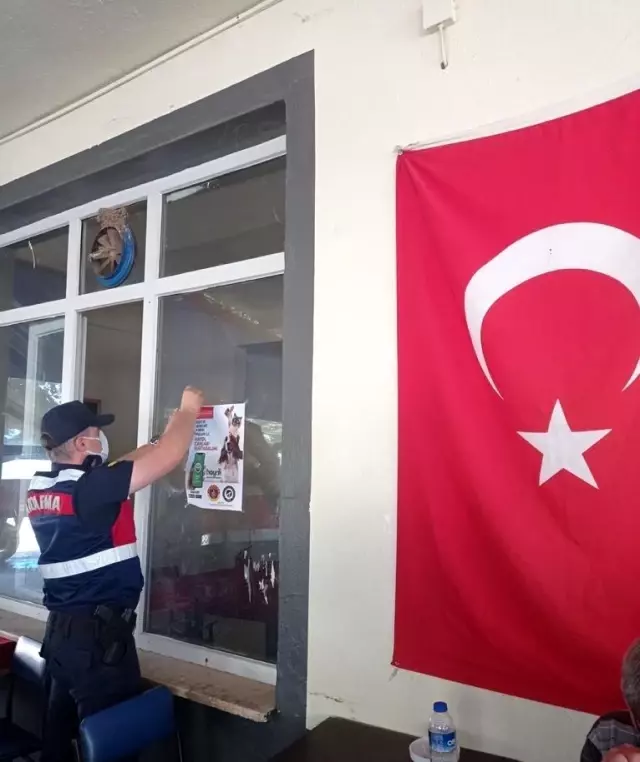 Jandarma ekipleri 'Can dostlar' için sahaya indi