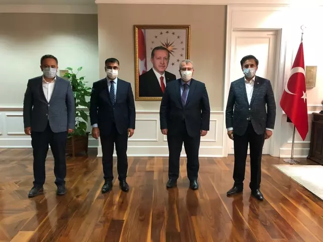 Karabük heyetinden Varank ve Karaismailoğlu'na ziyaret