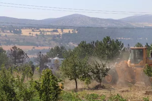 Son dakika haberi! Karaman'da çıkan yangında 5 hektar alan zarar gördü