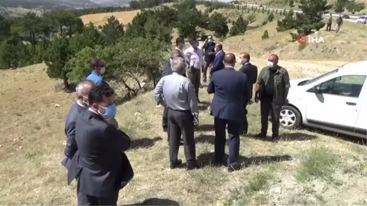 Karaman'da orman yangını çıktı