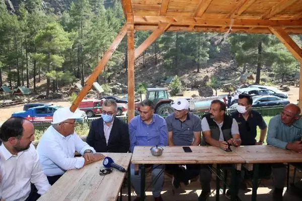Son dakika haber... Kayseri'de devam eden orman yangınına 100 kişilik ekiple müdahale (2)