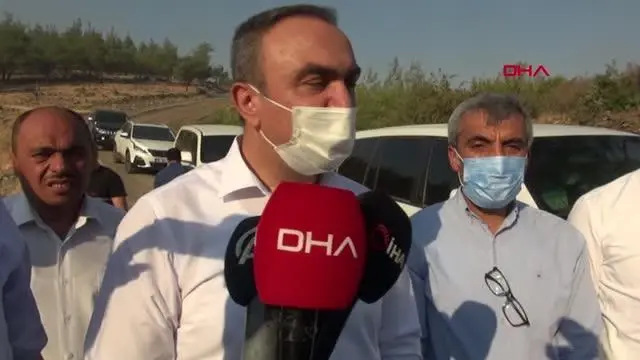 Son dakika haberi... KİLİS'TE ORMAN YANGINI