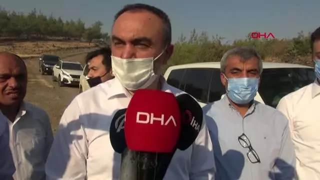 Son dakika haberi... KİLİS'TE ORMAN YANGINI