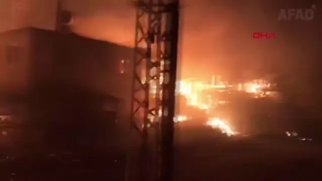 Kozan'da ikinci gününde devam eden orman yangının acı tablosu sabah ortaya çıktı (8)