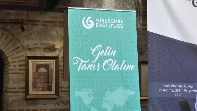 Kuzey Makedonya'da Yunus Emre Gel Gör Beni sergisi ve Bizim Yunus konseri