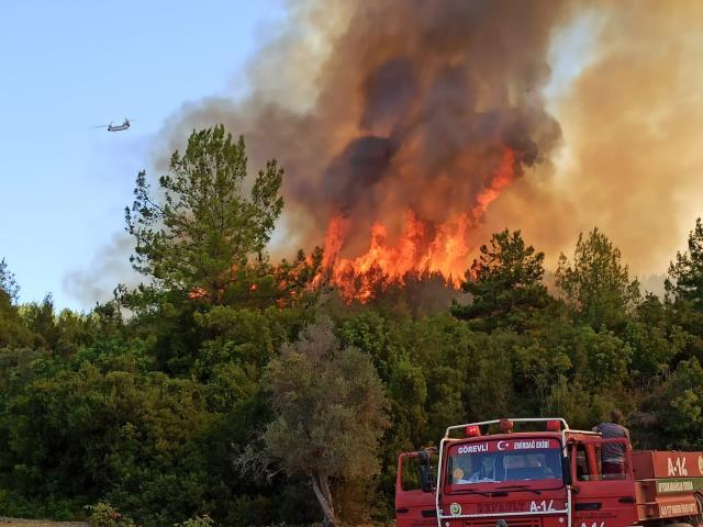 yanginlar nerede cikti nerede yangin var manavgat milas bodrum marmaris didim kocaeli kutahya osmaniye adana kayseri ankara