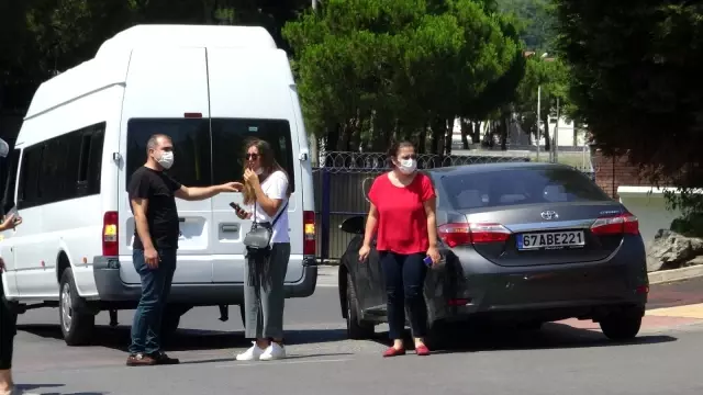 Otomobil ile motosiklet çarpıştı: 1 yaralı
