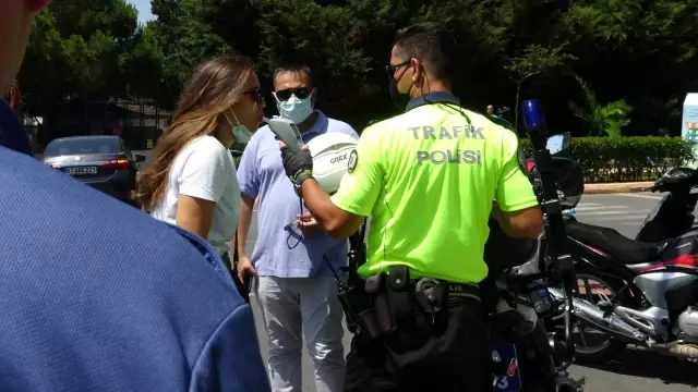 Otomobil ile motosiklet çarpıştı: 1 yaralı